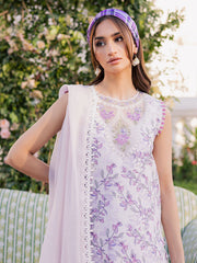 3-PC Unstitched Printed Lawn Suit By Parishay | BLOOM-06