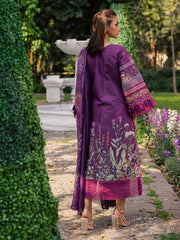 3-PC Unstitched Printed Lawn Suit By Parishay | BLOOM-07