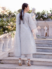 3-PC Unstitched Printed Lawn Suit By Parishay | BLOOM-14