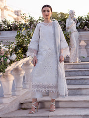 3-PC Unstitched Printed Lawn Suit By Parishay | BLOOM-14