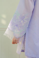 Bloom-1A | 3Pc Unstitched Suit Embroidered Lawn 25 Coco By Zarashahjahan