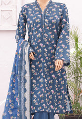 04 | 3PC Stitched Printed Lawn By Bin Saeed