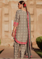 CTW4-03 | Unstitched 3Pc Suit Winter Embroidered Chunri Silk Tabeer by Charizma