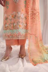 Cecilia | 3Pc Unstitched Suit Summer Embroidered Edit '26 Nova By Rang Rasiya