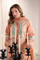 Cecilia | 3Pc Unstitched Suit Summer Embroidered Edit '26 Nova By Rang Rasiya