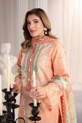 Cecilia | 3Pc Unstitched Suit Summer Embroidered Edit '26 Nova By Rang Rasiya