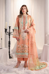 Cecilia | 3Pc Unstitched Suit Summer Embroidered Edit '26 Nova By Rang Rasiya