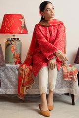 Chambeli-D8- 3PC - Unstitched Coco Lawn Prints By Zara Shahjahan