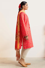 Chambeli-D8- 3PC - Unstitched Coco Lawn Prints By Zara Shahjahan