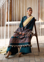 3-PC Unstitched Luxury Lawn By Hussain Rehar | Cinko