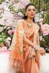 3 Piece Unstitched Embroidered Lawn Suit By Maria B | MPT-2602-A