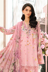 3 Piece Unstitched Embroidered Lawn Suit By Maria B | MPT-2603-B