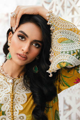 3 Piece Unstitched Embroidered Lawn Suit By Maria B | MPT-2604-B