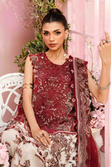 3 Piece Unstitched Embroidered Lawn Suit By Maria B | MPT-2608-A