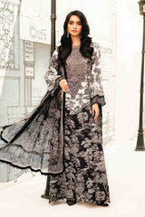 3 Piece Unstitched Embroidered Lawn Suit By Maria B | MPT-2608-B