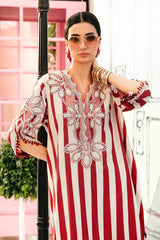 3 Piece Unstitched Embroidered Lawn Suit By Maria B | MPT-2609-A