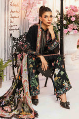 3 Piece Unstitched Embroidered Lawn Suit By Maria B | MPT-2610-B