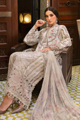 3 Piece Unstitched Embroidered Dobby Lawn Suit By Maria B D-2514-B