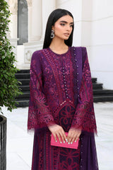 3-PC Unstitched Embroidered Jacquard Lawn By Maria B | EL-26-14
