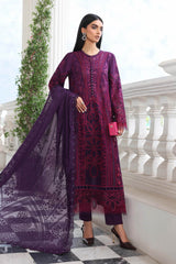 3-PC Unstitched Embroidered Jacquard Lawn By Maria B | EL-26-14