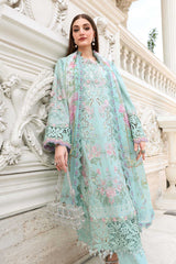 3-PC Unstitched Embroidered Jacquard Lawn By Maria B | EL-26-15