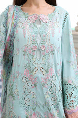3-PC Unstitched Embroidered Jacquard Lawn By Maria B | EL-26-15