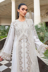 3-PC Unstitched Embroidered Jacquard Lawn By Maria B | EL-26-01