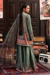 3 Piece Unstitched Embroidered Cambric Suit By MARIA B