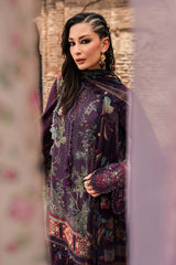 3 Piece Unstitched Embroidered Cambric Suit By MARIA B