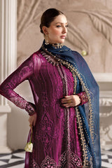 3 Piece Unstitched Embroidered Chiffon By Maria B | MPC-25-102
