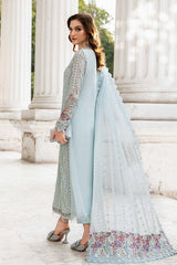 MPC-24-103 | 3Pc Unstitched Embroidered Suit Chiffon By Maria B