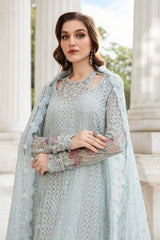 MPC-24-103 | 3Pc Unstitched Embroidered Suit Chiffon By Maria B