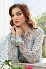 MPC-24-103 | 3Pc Unstitched Embroidered Suit Chiffon By Maria B