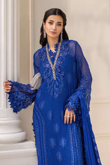 3 Piece Unstitched Embroidered Chiffon By Maria B | MPC-25-103
