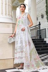 3-PC Unstitched Embroidered Jacquard Lawn By Maria B | EL-26-03