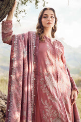 MPT-2404-A - Unstitched Printed Linen Suit Winter M.Prints - Maria B