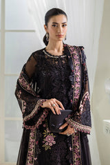 3 Piece Unstitched Embroidered Chiffon By Maria B | MPC-25-104