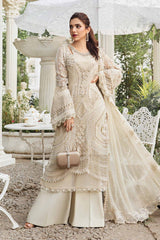 MPC-24-104 | 3Pc Unstitched Embroidered Suit Chiffon By Maria B