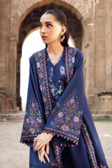 MPT-2405-A - Unstitched Printed Linen Suit Winter M.Prints - Maria B