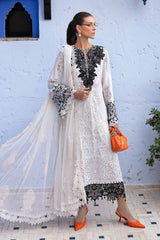 3 PC Unstitched Embroidered Paper Cotton Suit By Maria B | D-2505-A