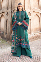 MPT-2405-B - Unstitched Printed Linen Suit Winter M.Prints - Maria B