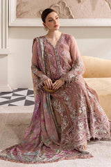 3 Piece Unstitched Embroidered Chiffon By Maria B | MPC-25-105