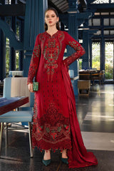 3-PC Unstitched Embroidered Jacquard Lawn By Maria B | EL-26-05