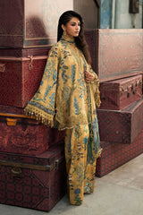 3 Piece Unstitched Embroidered Cambric Suit By MARIA B