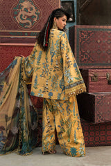 3 Piece Unstitched Embroidered Cambric Suit By MARIA B