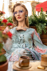 MPT-2406-A | 3Pc Unstitched Suit Printed Cambric Fall Edit 24 By Maria B