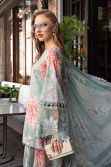 MPT-2406-A | 3Pc Unstitched Suit Printed Cambric Fall Edit 24 By Maria B