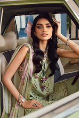 3 Piece Unstitched Embroidered Linen Suit By Maria B | MPT-2706-A