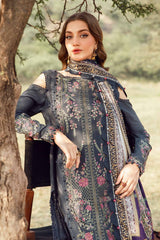 MPT-2406-A - Unstitched Printed Linen Suit Winter M.Prints - Maria B