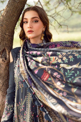 MPT-2406-A - Unstitched Printed Linen Suit Winter M.Prints - Maria B